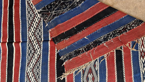 AFK Living vloerkleed Berber - handgemaakt - Wol- en katoenmix - 157 x 296 cm