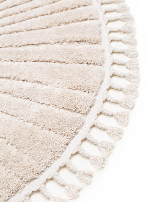 benuta kindervloerkleed Momo - crème - ø 120 cm