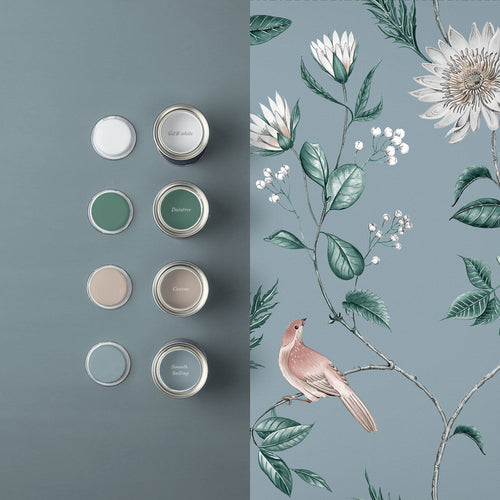 Graham & Brown Vliesbehang - Nuit Sky Blue - 10mx52cm