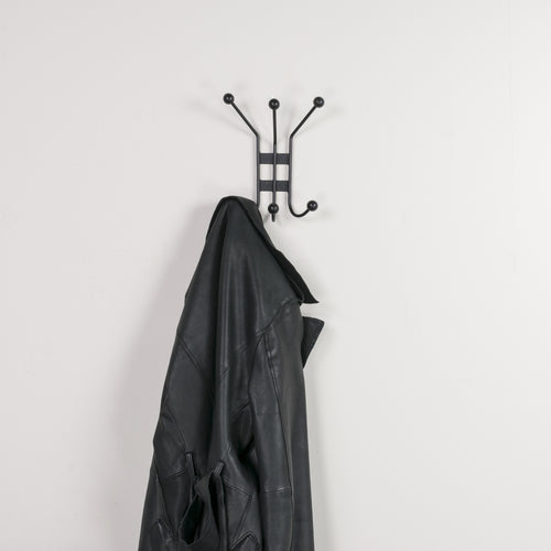 Spinder Design Wandkapstok Barato 1 - Zwart