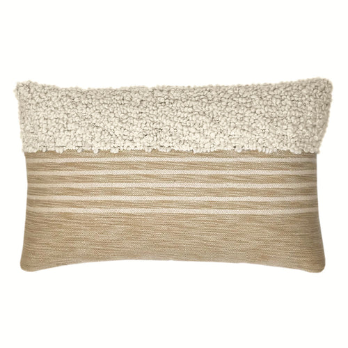 Malagoon kussen Tribal - offwhite/beige melee - 35x60cm