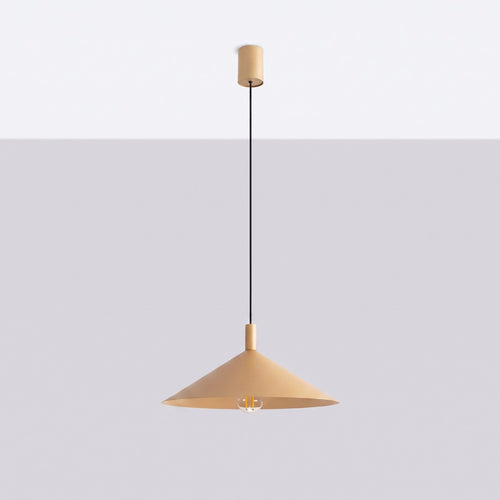 Sollux Lighting Hanglamp NOX 40 goud - 40x40x135cm