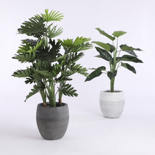 Mica Decorations Philodendron Kunstplant - H120 x Ø80 cm - Groen