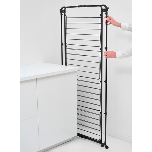 Brabantia HangOn Droogtoren, 30 meter - Matt Black - vtwonen shop