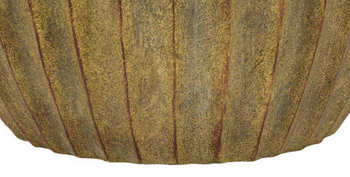 Groene magnesium vaas Ø 32x32,5 cm