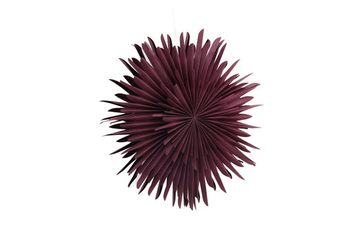 Rebellenclub Hanglamp Osaga - Donkerrood