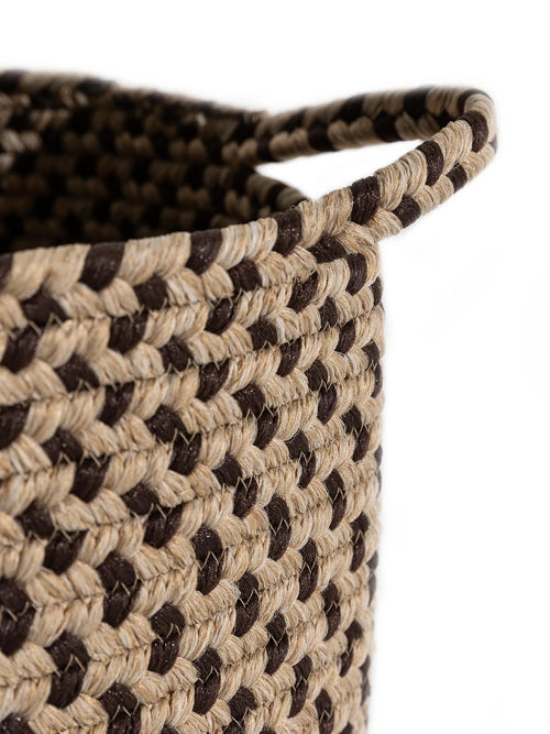benuta mand Nandi - beige/bruin - 30x30x25 cm