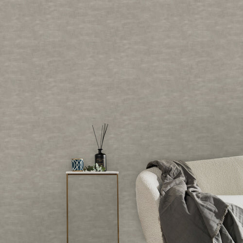 Kayori vliesbehang - Taro Taupe - 10mx52cm - vtwonen shop