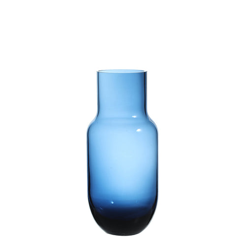 Sia Deco Vaas Decoratief - blauw - glas - H30 - vtwonen shop