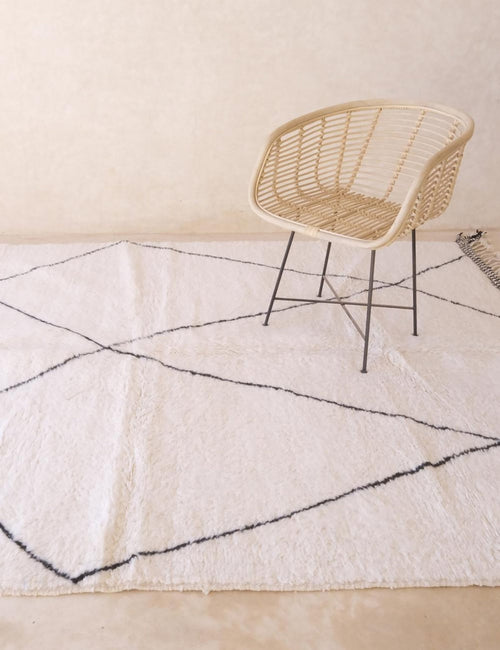 AFK Living vloerkleed Berber - handgemaakt - Wol - 200 x 300 cm