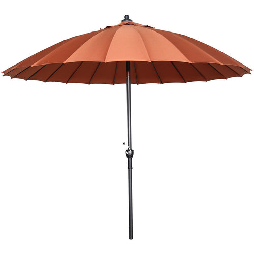 Garden Impressions stokparasol Manilla koper Ø250 cm met Cosmo voet en hoes
