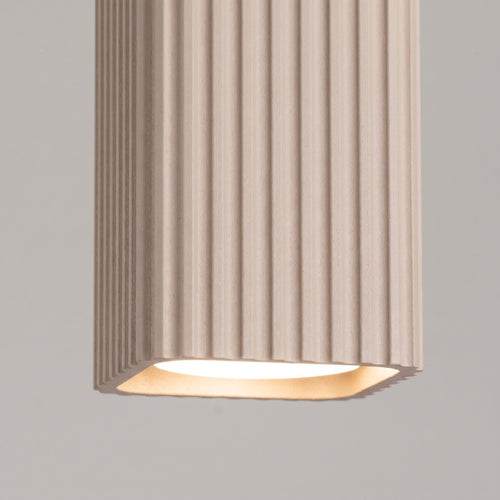 Sollux Lighting Plafondlamp RAYO 10 taupe - 6x6x10cm