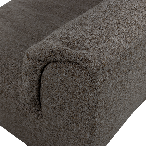 WOOOD 1-zits element Baggy - Geweven Stof - Warmgrijs - 81x91x101 - vtwonen shop