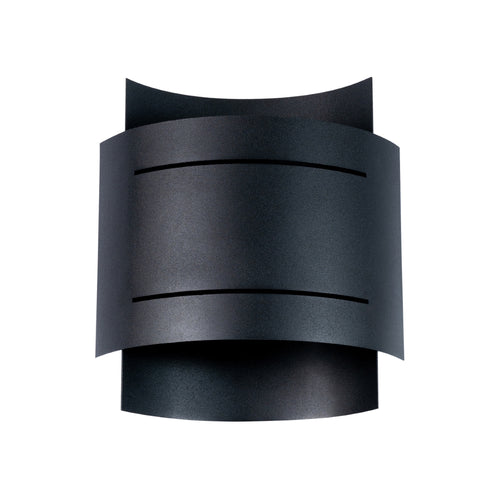 Sollux Lighting Wandlamp HESTIA zwart - 21x8,5x23cm