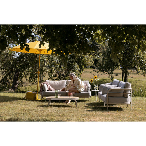 Zuiver Vista Tuin Loungeset bank + 2 fauteuils - Beige