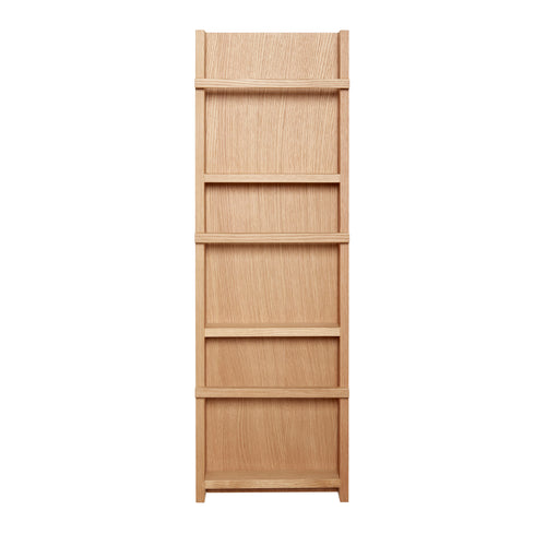 Hübsch tijdschriftenhouder Vertigo - mdf/oak veneer/oak wood - 11x34xh105cm