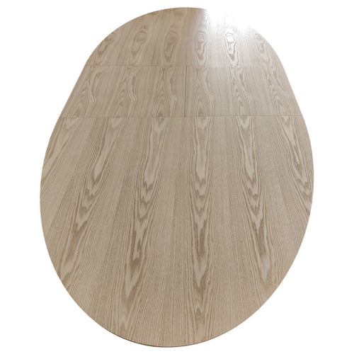 Kare Design Uitschuifbare Eettafel Benvenuto ovaal eik