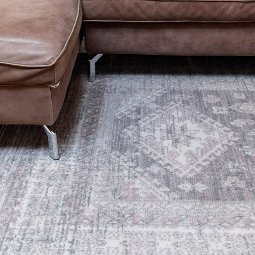 Interieur05 Vintage Vloerkleed Aila Grijs/Roze - 160 x 230 cm - vtwonen shop