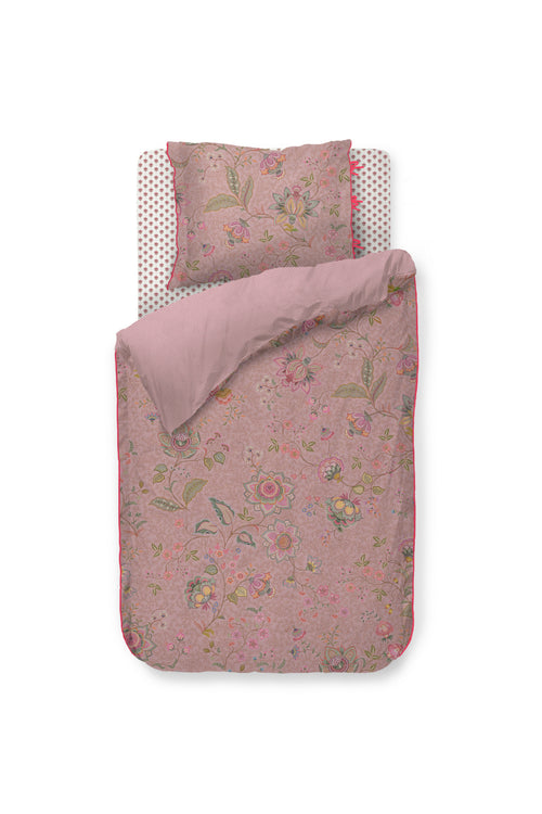 Pip Studio Dekbedovertrek Mumbai Morning - 60 x 70 cm - Roze