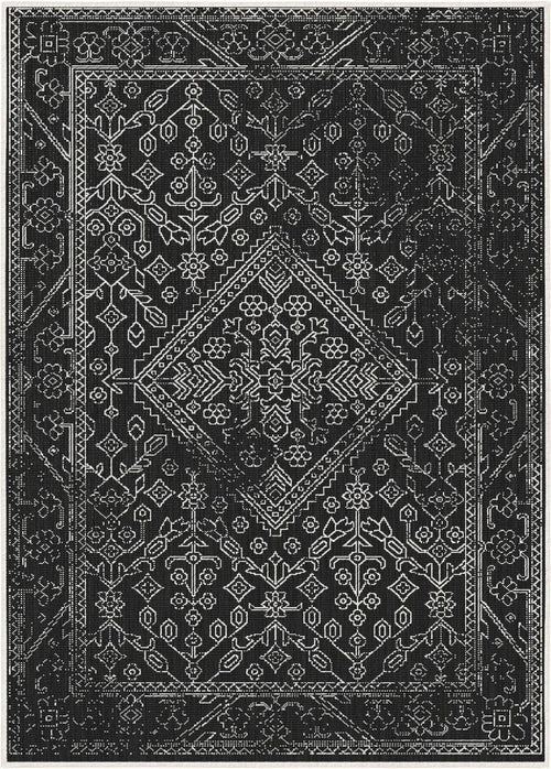 Buitenkleed Nova zwart/wit - Interieur05