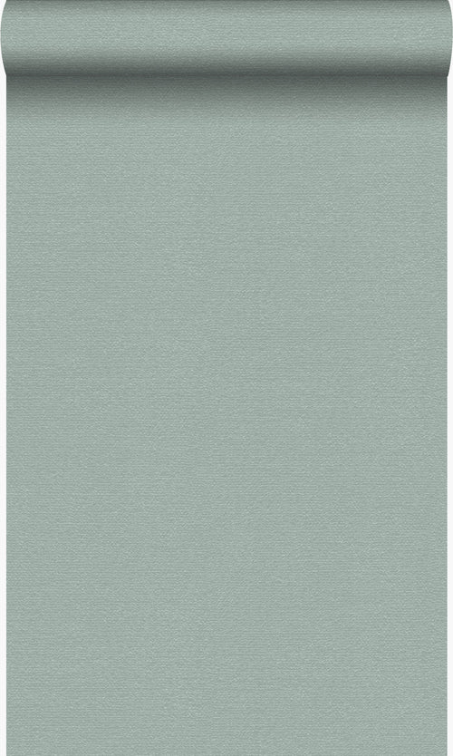 Origin Wallcoverings behang hamerslag bewerkt metaal lagunegroen - 53 cm x 10.05 m - 347601