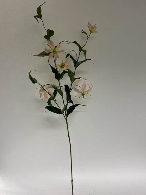 My Flowers.shop Roze gloriosa zijden bloem | Lengte 120 centimeter | Per stuk - vtwonen shop