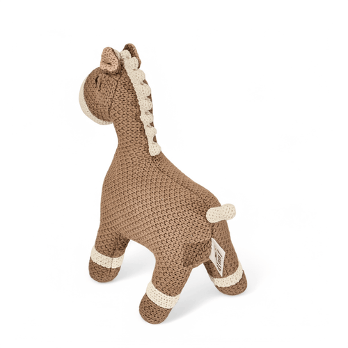 Pintado & Lacado knuffeldier Paard - bruin - 33 cm