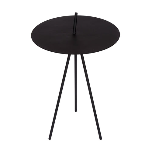 Atmooz bijzettafel Azure - zwart - Ø 40 x H 66 cm