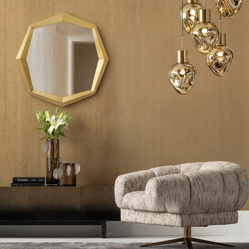Kare Design Spiegel Octagon 80x80cm goud