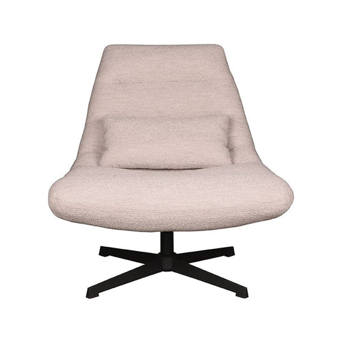 LABEL51 Fauteuil Nox - Naturel - Draaibaar - 77x62x53cm - vtwonen shop