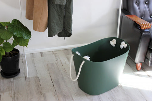 Hachiman Balcolore Opbergmand - L - Donker Groen - vtwonen shop