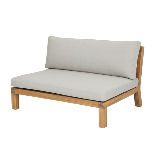 vtwonen tuin loungestoel Relax - Acaciahout - Naturel/Zand - 90x120x70