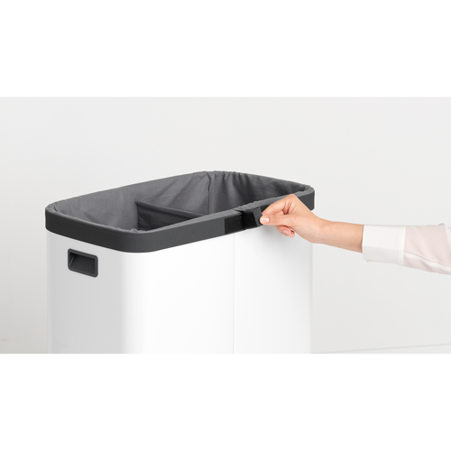 Brabantia Waszak voor Bo Wasbox 2 x 45 liter - Grey