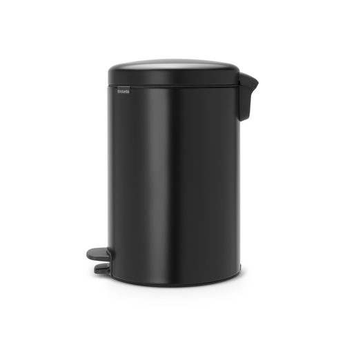 Brabantia NewIcon Pedaalemmer, 20 liter, kunststof binnenemmer - Matt Black