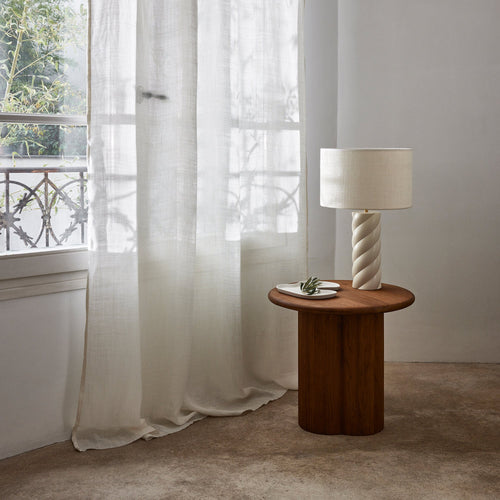 Madura Veiling Corinthe ivoor 145x295 cm