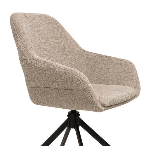 Kick draaistoel Jule - Beige