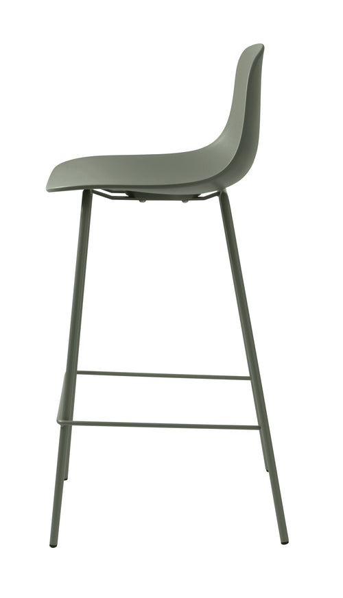 Rebellenclub Barkruk Cusco - Set van 2 - OlijfÊ - vtwonen shop