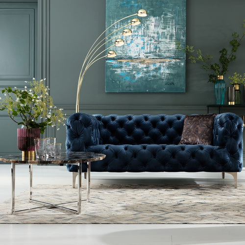 Kare Design Vloerlamp Five Fingers 215cm Messing - vtwonen shop