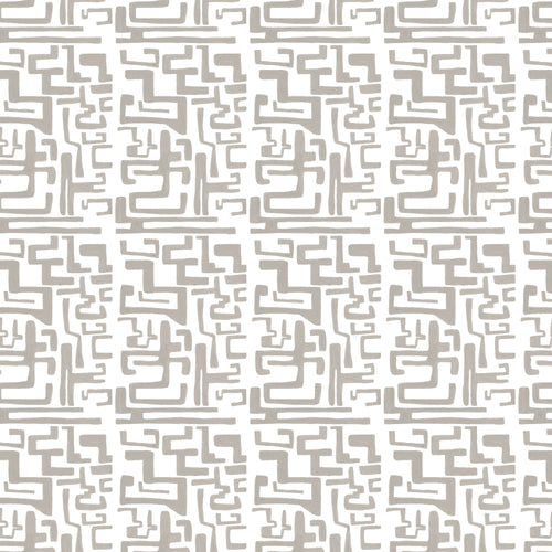 Catchii Behang Kuba blauw grijs