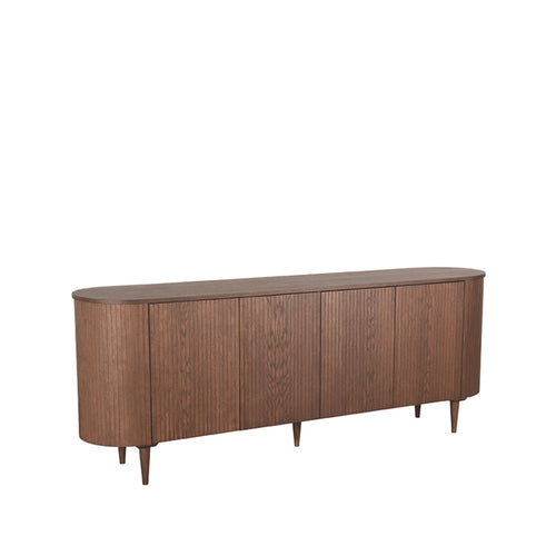 LABEL51 Dressoir Oliva - Walnoot Eikenhout - 220x47x85cm - vtwonen shop