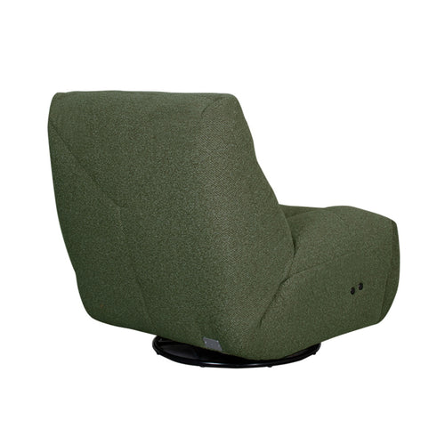 LABEL51 Elektrische Fauteuil Relax & Recharge - Groen - 90x110x95cm