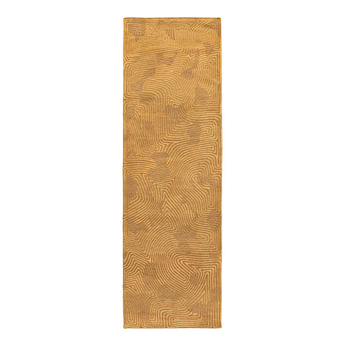 Louis De Poortere vloerkleed Jelly Gold - geel - 80x250cm - vtwonen shop