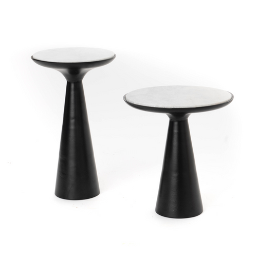 Starfurn  bijzettafel Essy - zwart - 38x38x63cm