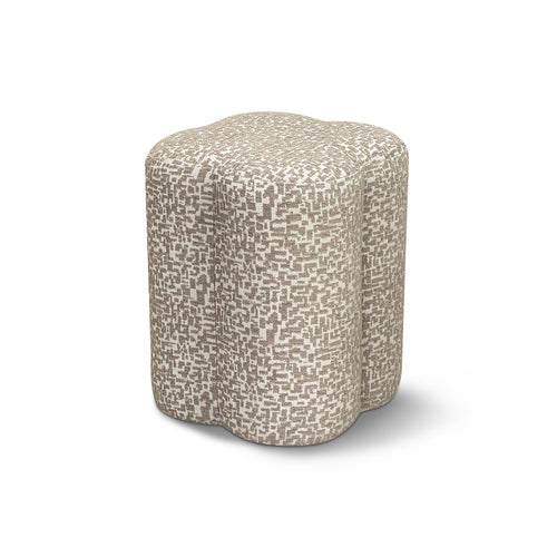 Sia Home - Zitzak LUCKY - stof met textuur en patroon mol 36cm