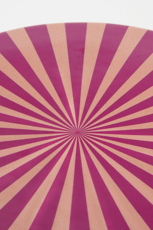 Mica Decorations  Skipper Bijzettafel - H44 x Ø32 cm - Keramiek - Paars - vtwonen shop