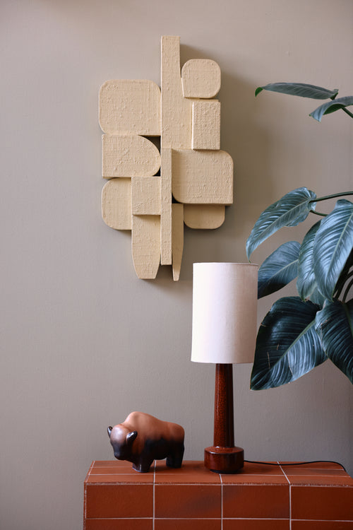 HKLIVING lampenkap – linnen naturel – ø24,5cm - vtwonen shop