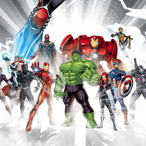 Sanders & Sanders fotobehang The Avengers multicolor - 368 x 254 cm - 612213