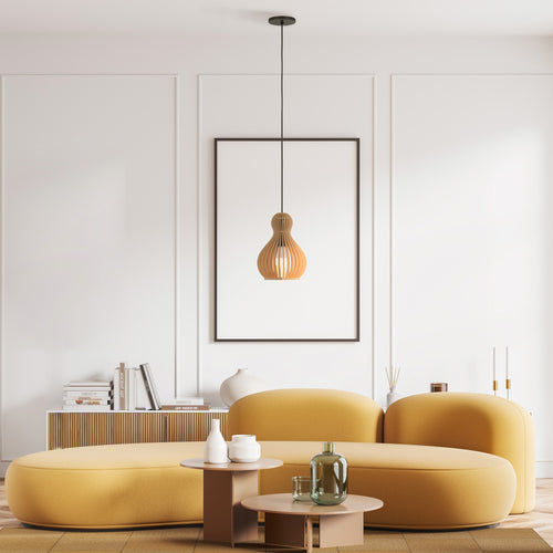 Maytoni - Hanglamp Roots - Zwart - Ø30 - vtwonen shop