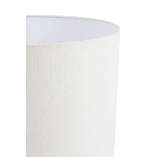 Light & Living lampenkap Linen - wit - Ø50cm