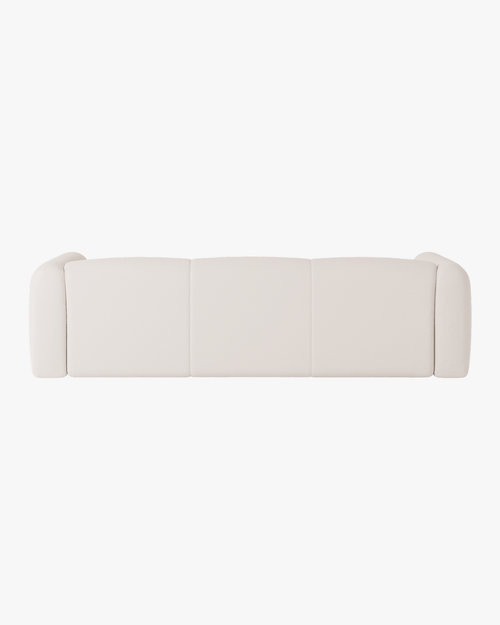noo.ma Flom 3-zits slaapbank - Cloud Beige, inklapbaar tot 140x200 cm